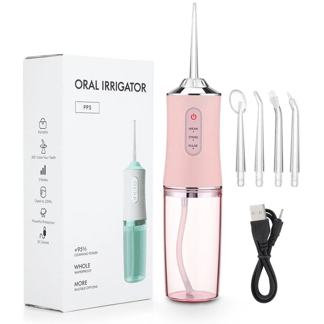 Irrigador Oral Limpiador Bucal Científicamente Probado