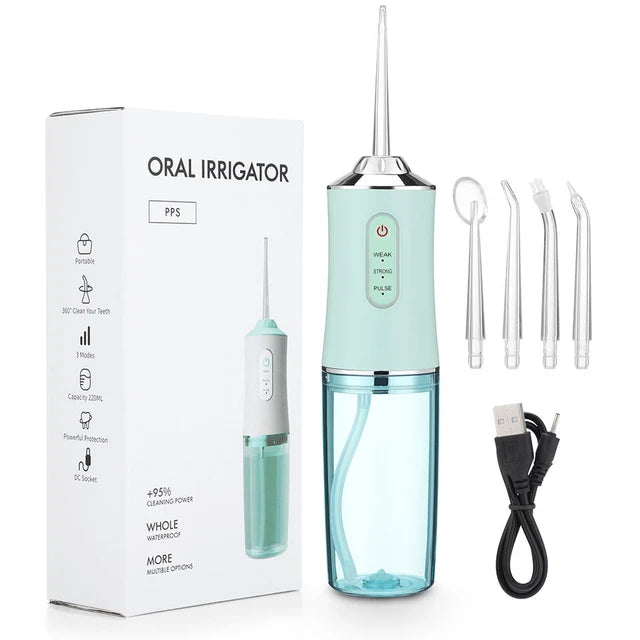 Irrigador Oral Limpiador Bucal Científicamente Probado