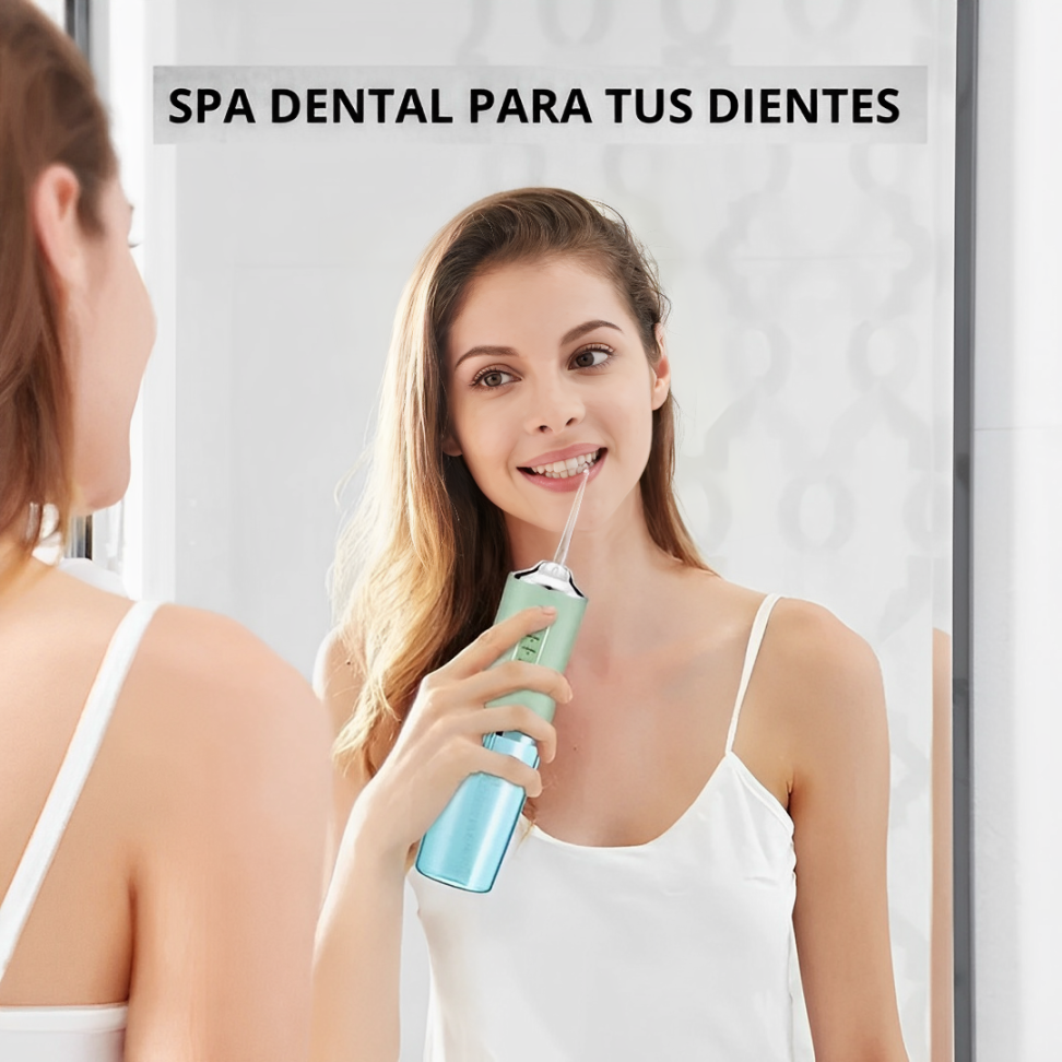 Irrigador Oral Limpiador Bucal Científicamente Probado